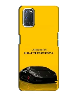 Чехол для OPPO A72 с картинкой «Lamborghini Huracan черный»
