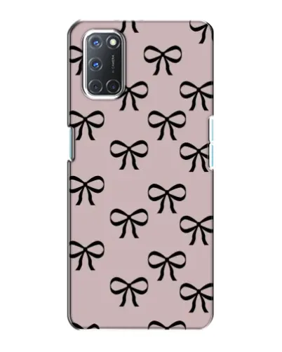 Чохол для OPPO A72 з картинкою «Чорні бантики»
