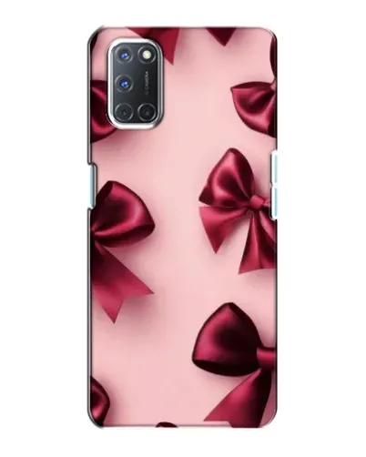 Чохол для OPPO A72 з картинкою «Бордовий атлас»