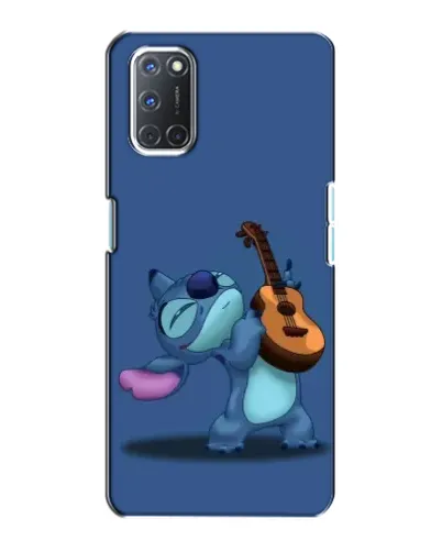 Чехол для OPPO A72 с картинкой «Стич с укулеле»