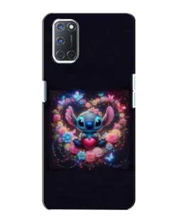 Чехол для OPPO A72 с картинкой «Stitch в цветах» Чехол для OPPO A72 с картинкой «Stitch в цветах»