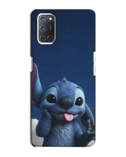 Чехол для OPPO A72 с картинкой «Стич в облаках»