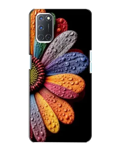 Чохол для OPPO A72 з картинкою «Райдужна квітка»