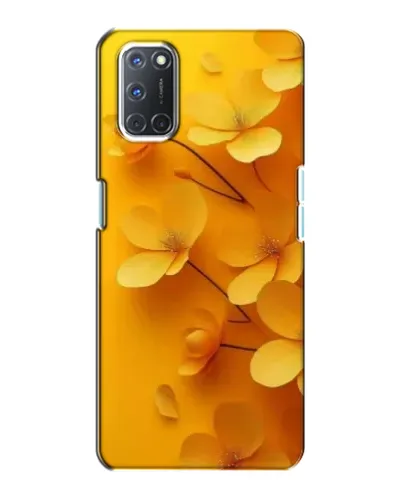 Чохол для OPPO A72 з картинкою «Золоті пелюстки»