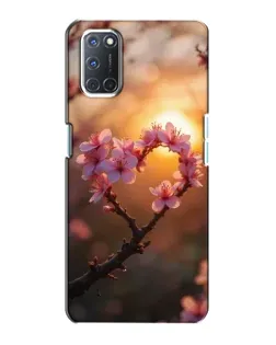Чохол для OPPO A72 з картинкою «Рожевий цвіт сердечко на тлі заходу» Чохол для OPPO A72 з картинкою «Рожевий цвіт сердечко на тлі заходу»
