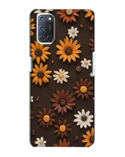 Чохол для OPPO A72 з картинкою «Візерунок з маленьких соняшників» Чохол для OPPO A72 з картинкою «Візерунок з маленьких соняшників»