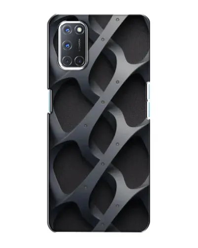Чохол для OPPO A72 з картинкою «Об'ємне сіре плетіння» Чохол для OPPO A72 з картинкою «Об'ємне сіре плетіння»