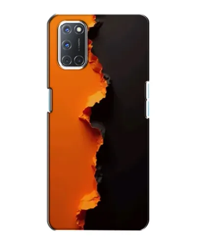 Чохол для OPPO A72 з картинкою «Помаранчевий розлом» Чохол для OPPO A72 з картинкою «Помаранчевий розлом»