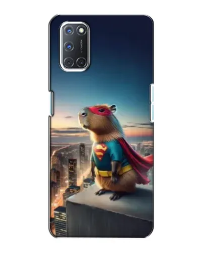 Чехол для OPPO A72 с картинкой «Капи-мен супергерой»