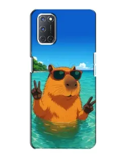 Чохол для OPPO A72 з картинкою «Морська капібара»