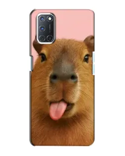 Чохол для OPPO A72 з картинкою «Капібара з язиком»