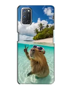 Чохол для OPPO A72 з картинкою «Капібара на морі»