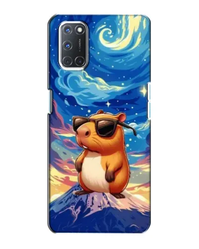 Чехол для OPPO A72 с картинкой «Капибара Ван Гога»
