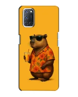 Чохол для OPPO A72 з картинкою «Капібара на відпочинку»