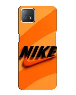 Чехол для OPPO A73 (5G) с картинкой «Оранжевый драйв Nike» Чехол для OPPO A73 (5G) с картинкой «Оранжевый драйв Nike»