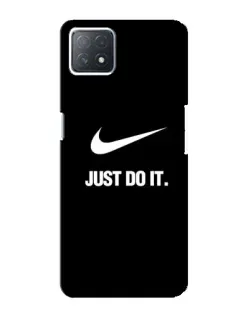 Чехол для OPPO A73 (5G) с картинкой «Классический принт Nike» Чехол для OPPO A73 (5G) с картинкой «Классический принт Nike»