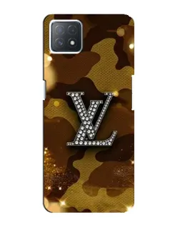 Чехол для OPPO A73 (5G) с картинкой «Камуфляжный Louis Vuitton»