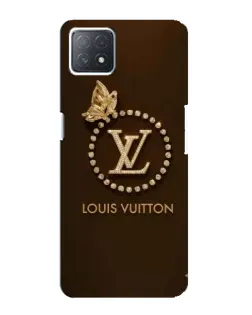 Чехол для OPPO A73 (5G) с картинкой «LV — золотая печать»