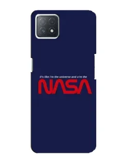 Чехол для OPPO A73 (5G) с картинкой «NASA — глубокий космос»