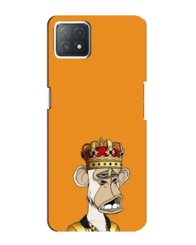 Чехол для OPPO A73 (5G) с картинкой «Золотая обезьяна Bored Ape» Чехол для OPPO A73 (5G) с картинкой «Золотая обезьяна Bored Ape»