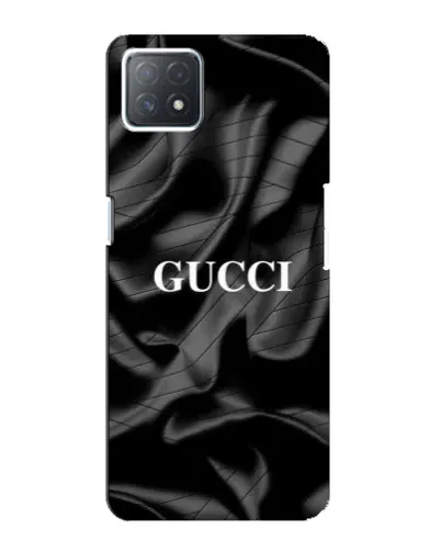 Чехол для OPPO A73 (5G) с картинкой «Gucci — шелковые волны»