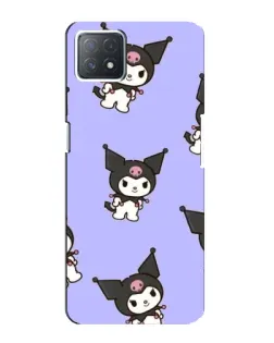 Чехол для OPPO A73 (5G) с картинкой «Паттерн с Kuromi» Чехол для OPPO A73 (5G) с картинкой «Паттерн с Kuromi»