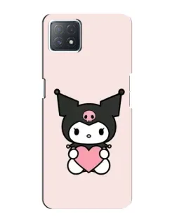 Чехол для OPPO A73 (5G) с картинкой «Kuromi и сердце» Чехол для OPPO A73 (5G) с картинкой «Kuromi и сердце»