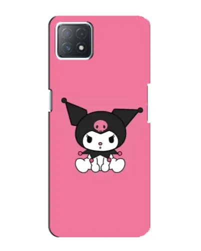 Чехол для OPPO A73 (5G) с картинкой «Хмурая Kuromi»