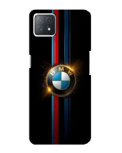 Чехол для OPPO A73 (5G) с картинкой «BMW M-Power неон»