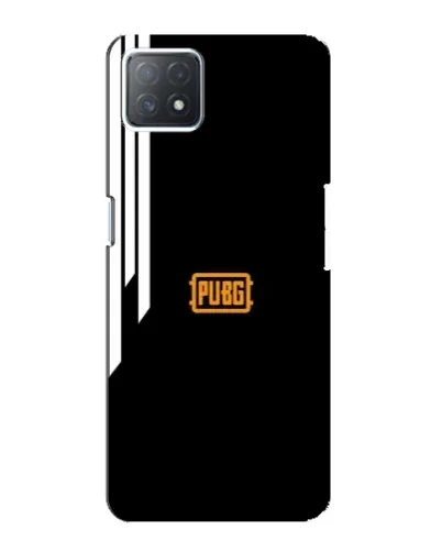 Чехол для OPPO A73 (5G) с картинкой «PUBG — вертикальные линии»