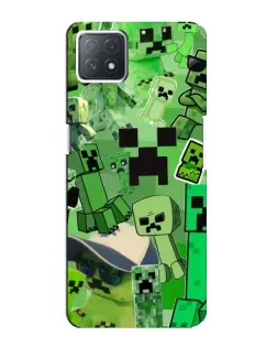 Чохол для OPPO A73 (5G) з картинкою «Кріпери Minecraft» Чохол для OPPO A73 (5G) з картинкою «Кріпери Minecraft»