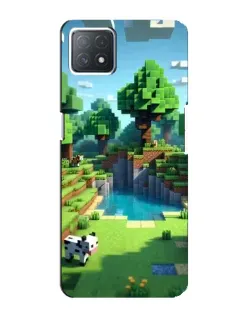 Чехол для OPPO A73 (5G) с картинкой «Minecraft летний день» Чехол для OPPO A73 (5G) с картинкой «Minecraft летний день»
