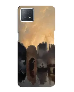 Чехол для OPPO A73 (5G) с картинкой «Дорога к вере»