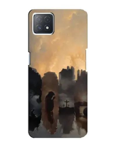 Чехол для OPPO A73 (5G) с картинкой «Дорога к вере»