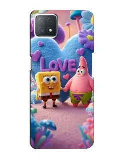Чохол для OPPO A73 (5G) з картинкою «Губка Боб Патрік»