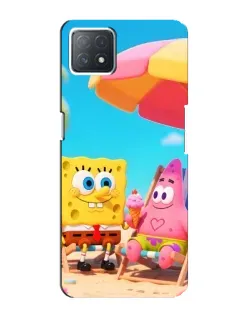 Чехол для OPPO A73 (5G) с картинкой «Отдых на пляже»
