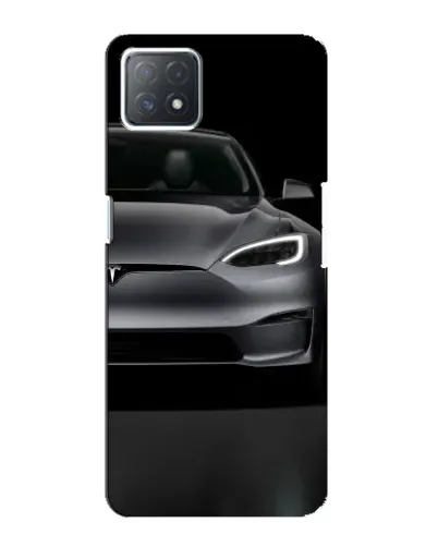 Чехол для OPPO A73 (5G) с картинкой «Tesla Model S Look»