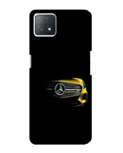 Чехол для OPPO A73 (5G) с картинкой «Mercedes — ретро стиль»