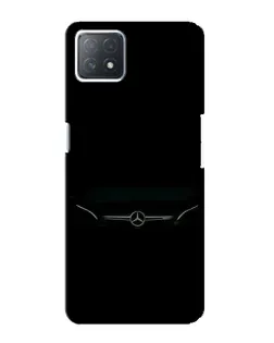 Чехол для OPPO A73 (5G) с картинкой «Mercedes Stealth Look»