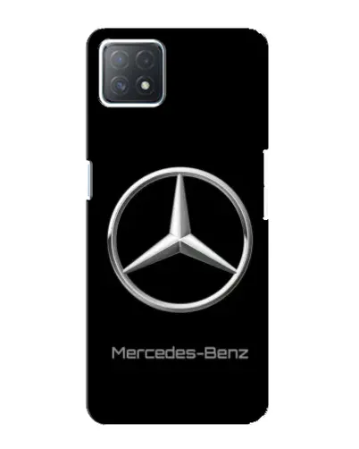 Чехол для OPPO A73 (5G) с картинкой «Mercedes Silver Logo»