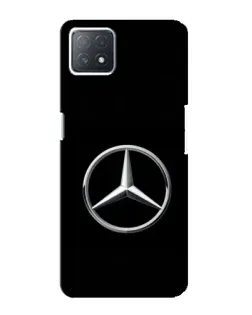 Чехол для OPPO A73 (5G) с картинкой «Mercedes классический лого»