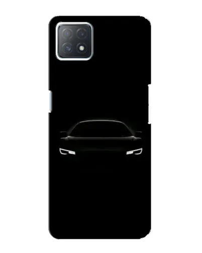 Чехол для OPPO A73 (5G) с картинкой «Взгляд Audi в темноте»