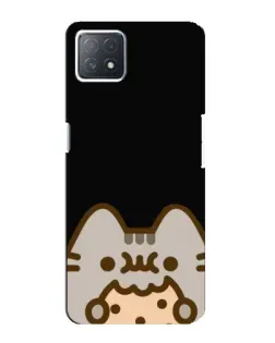 Чохол для OPPO A73 (5G) з картинкою «Пушин на чорному»
