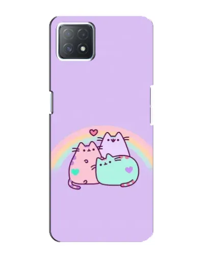 Чехол для OPPO A73 (5G) с картинкой «Радужные Пушины» Чехол для OPPO A73 (5G) с картинкой «Радужные Пушины»