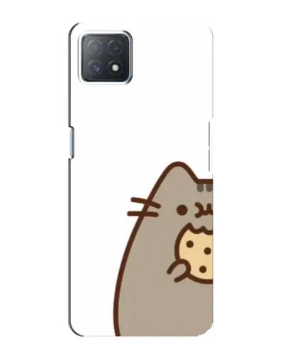 Чехол для OPPO A73 (5G) с картинкой «Пушин с печеньем» Чехол для OPPO A73 (5G) с картинкой «Пушин с печеньем»