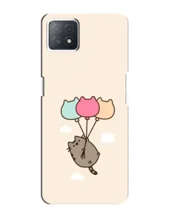 Чохол для OPPO A73 (5G) з картинкою «Пушин на кульках»