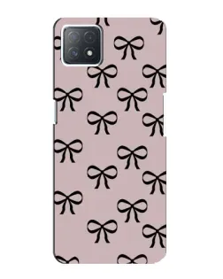 Чехол для OPPO A73 (5G) с картинкой «Черные бантики» Чехол для OPPO A73 (5G) с картинкой «Черные бантики»