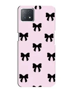 Чехол для OPPO A73 (5G) с картинкой «Черные банты Coquette» Чехол для OPPO A73 (5G) с картинкой «Черные банты Coquette»
