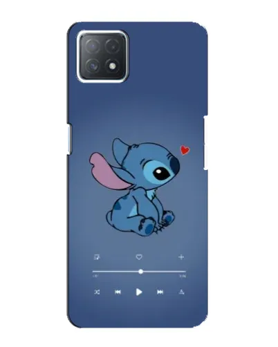 Чехол для OPPO A73 (5G) с картинкой «Музыкальный Stitch»