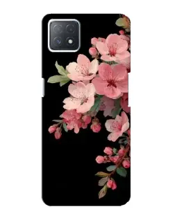 Чохол для OPPO A73 (5G) з картинкою «Рожева гілка сакури»